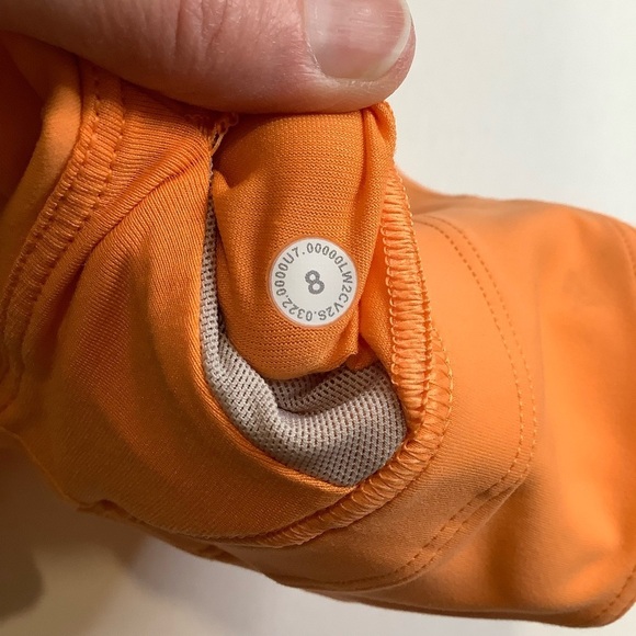 LULULEMON Wunder Train Longline Bra Fade Medium Support Size 8 - Picture 9 of 10